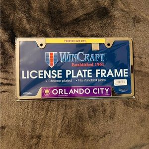 Orlando City Plate Frame / Marco De matrícula.